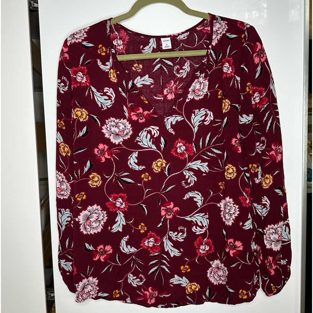 Old Navy Womens multicolored blouse
